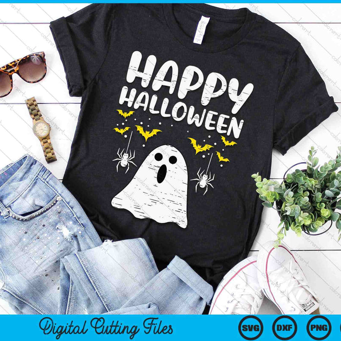 Happy Halloween Ghost Funny Halloween Costume SVG PNG Digital Cutting File Happy Halloween Ghost Funny Halloween Costume SVG PNG Digital Cutting File