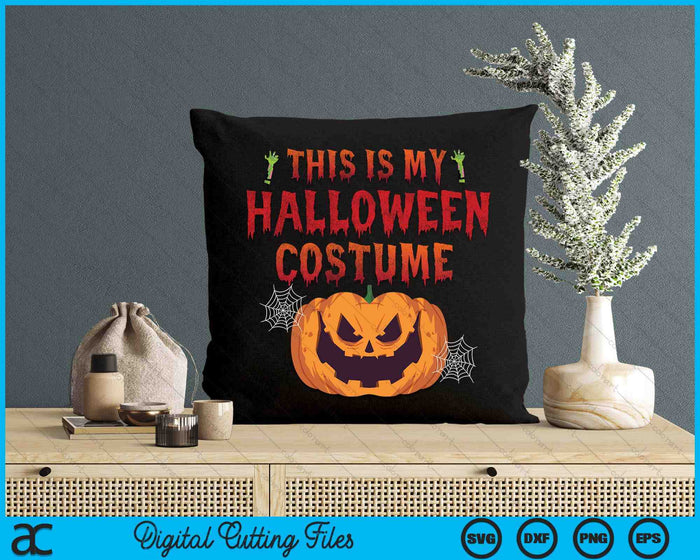 Happy Halloween This Is My Halloween Costume SVG PNG Digital Cutting File Happy Halloween This Is My Halloween Costume SVG PNG Digital Cutting File