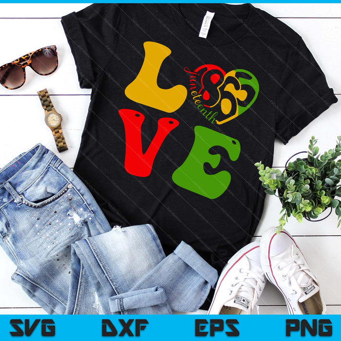 Happy Juneteenth Is My Independence Day Love Black Women SVG PNG Digital Printable Files Happy Juneteenth Is My Independence Day Love Black Women SVG PNG Digital Printable Files