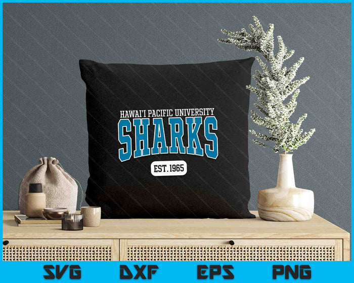 Hawaii Pacific University HPU Sharks Est. Date SVG PNG Digital Printable Files Hawaii Pacific University HPU Sharks Est. Date SVG PNG Digital Printable Files