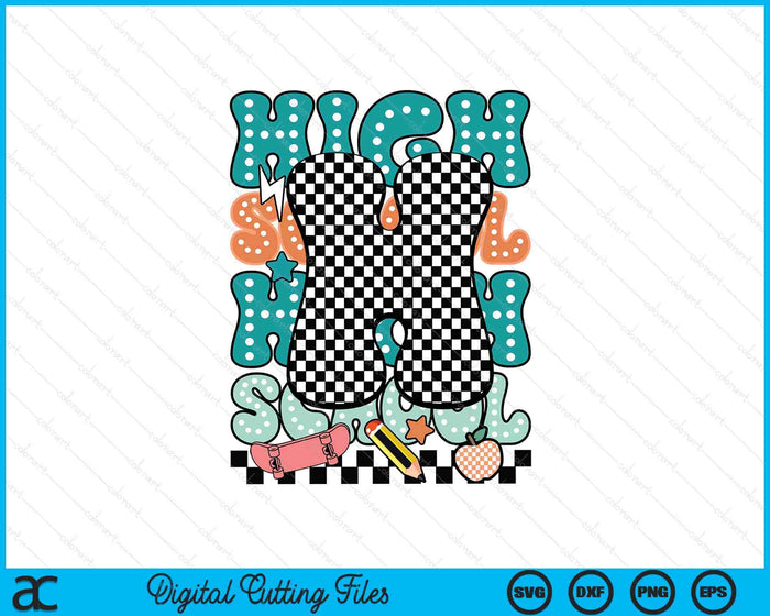 High School Dude Back To School For Boys SVG PNG Digital Printable Files High School Dude Back To School For Boys SVG PNG Digital Printable Files