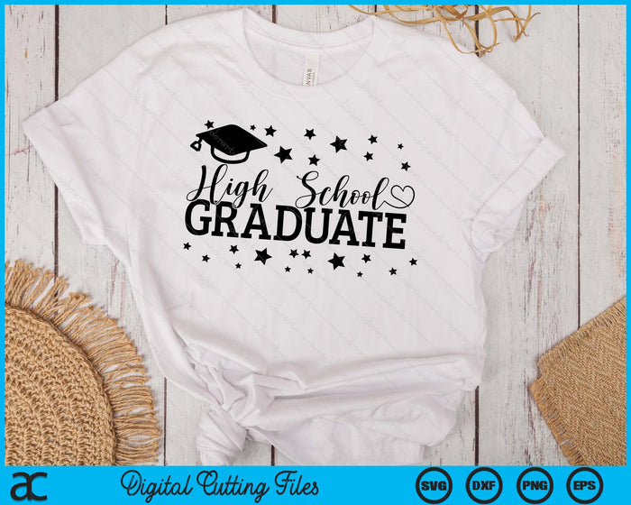 High School Graduate Back to School SVG PNG Digital Printable Files High School Graduate Back to School SVG PNG Digital Printable Files