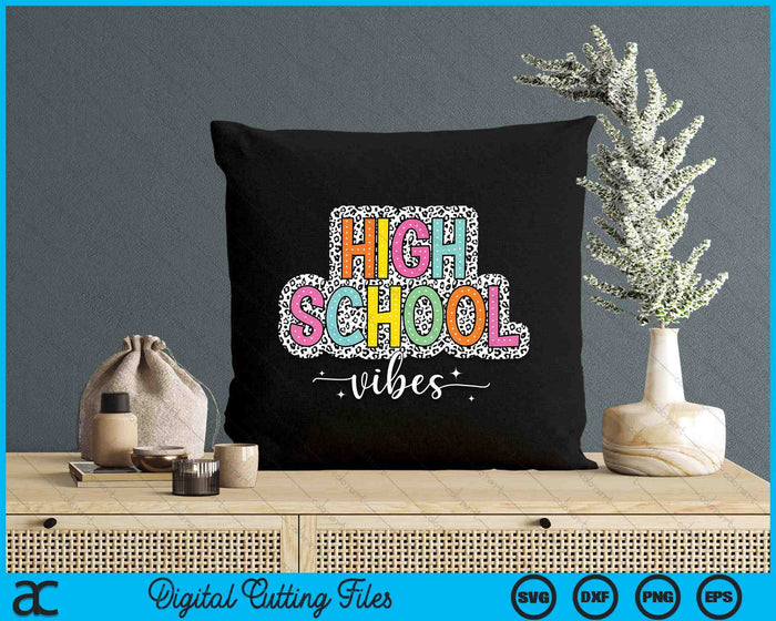 High School Squad Back To School Dalmatian Dots SVG PNG Digital Printable Files High School Squad Back To School Dalmatian Dots SVG PNG Digital Printable Files