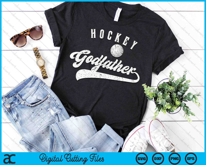 Hockey Godfather SVG PNG Digital Cutting File Hockey Godfather SVG PNG Digital Cutting File