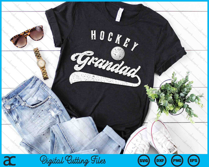Hockey Grandad SVG PNG Digital Cutting File Hockey Grandad SVG PNG Digital Cutting File