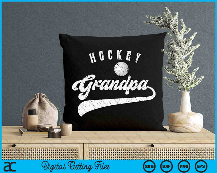 Hockey Grandpa SVG PNG Digital Cutting File Hockey Grandpa SVG PNG Digital Cutting File
