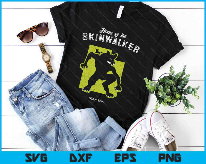 Home Of The Skinwalker - Utah, Usa Cryptid SVG PNG Digital Printable Files Home Of The Skinwalker - Utah, Usa Cryptid SVG PNG Digital Printable Files