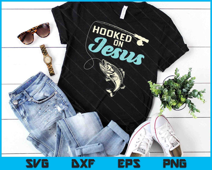 Hook On Jesus Bass Fishing Christian Religious God Gift SVG PNG Digital Cutting Files Hook On Jesus Bass Fishing Christian Religious God Gift SVG PNG Digital Cutting Files