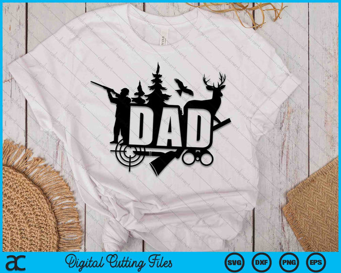 Hunting Dad Father's Day SVG PNG Digital Cutting Files Hunting Dad Father's Day SVG PNG Digital Cutting Files