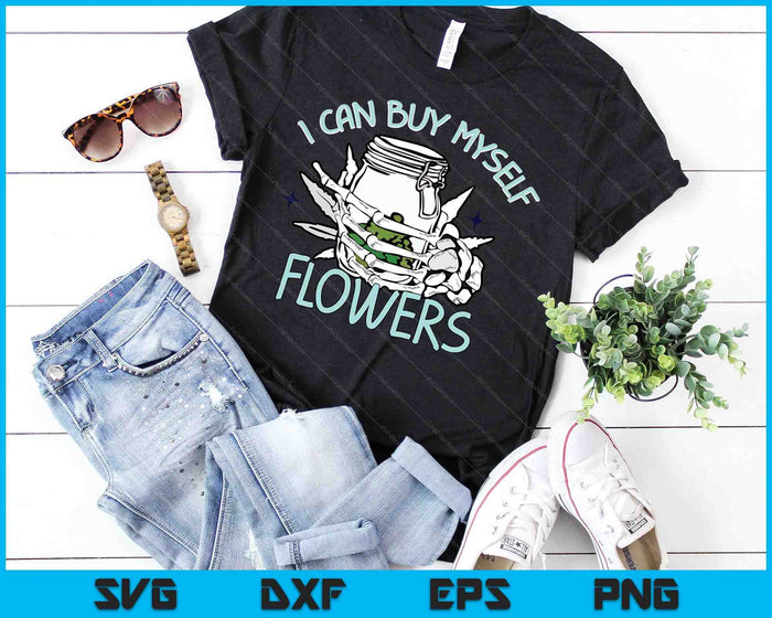 Puedo comprarme flores Cannabis Skeleton 420 Day SVG PNG Archivos de corte digital Puedo comprarme flores Cannabis Skeleton 420 Day SVG PNG Archivos de corte digital
