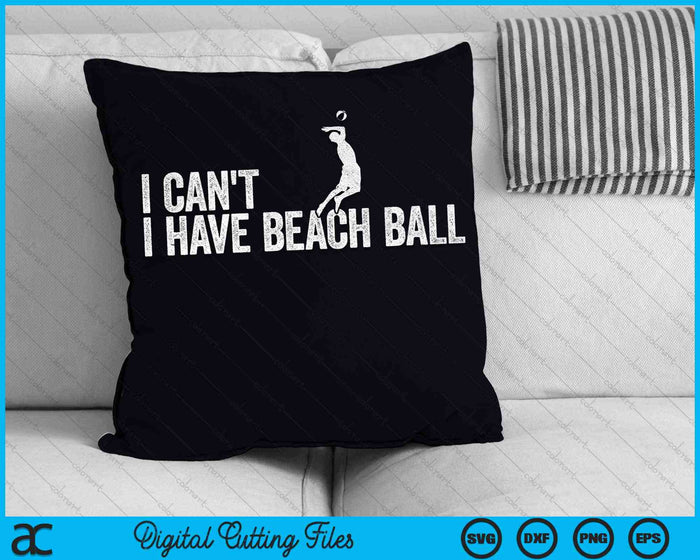 I Can't I Have Beach Ball Cool Beach Ball SVG PNG Digital Cutting Files I Can't I Have Beach Ball Cool Beach Ball SVG PNG Digital Cutting Files