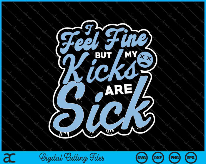 Me siento bien University Blue 6s coincidente SVG PNG cortando archivos imprimibles Me siento bien University Blue 6s coincidente SVG PNG cortando archivos imprimibles