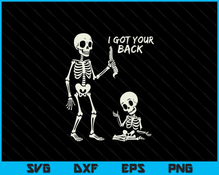 I Got Your Back Halloween Skeleton Skull Sarcastic SVG PNG Digital Printable Files I Got Your Back Halloween Skeleton Skull Sarcastic SVG PNG Digital Printable Files