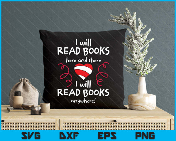I Heart Books Book Lovers Read More Books Readers SVG PNG Digital Printable Files