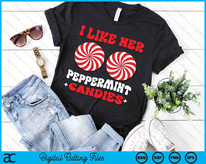 I Like Her Peppermint Candies Couples Matching Christmas SVG PNG Digital Printable Files I Like Her Peppermint Candies Couples Matching Christmas SVG PNG Digital Printable Files