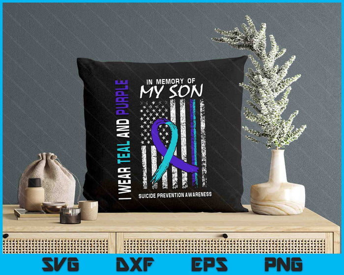 I Miss My Son Suicide Awareness Prevention American Flag SVG PNG Digital Printable Files I Miss My Son Suicide Awareness Prevention American Flag SVG PNG Digital Printable Files