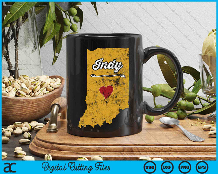 INDY Indianapolis Indiana SVG PNG Digital Printable Files