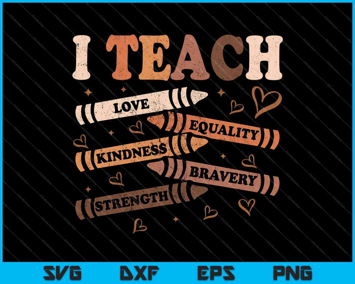 I Teach Black History Month Melanin Afro African Teacher SVG PNG Cutting Printable Files I Teach Black History Month Melanin Afro African Teacher SVG PNG Cutting Printable Files