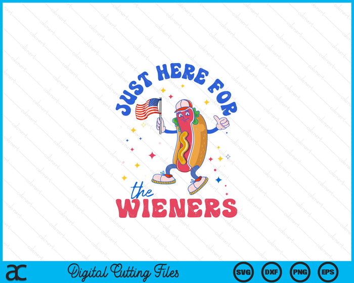 I'm Just Here For The Wieners Fourth Of July Hot Dog SVG PNG Digital Cutting Files I'm Just Here For The Wieners Fourth Of July Hot Dog SVG PNG Digital Cutting Files