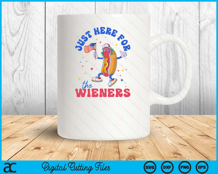 I'm Just Here For The Wieners Fourth Of July Hot Dog SVG PNG Digital Cutting Files I'm Just Here For The Wieners Fourth Of July Hot Dog SVG PNG Digital Cutting Files