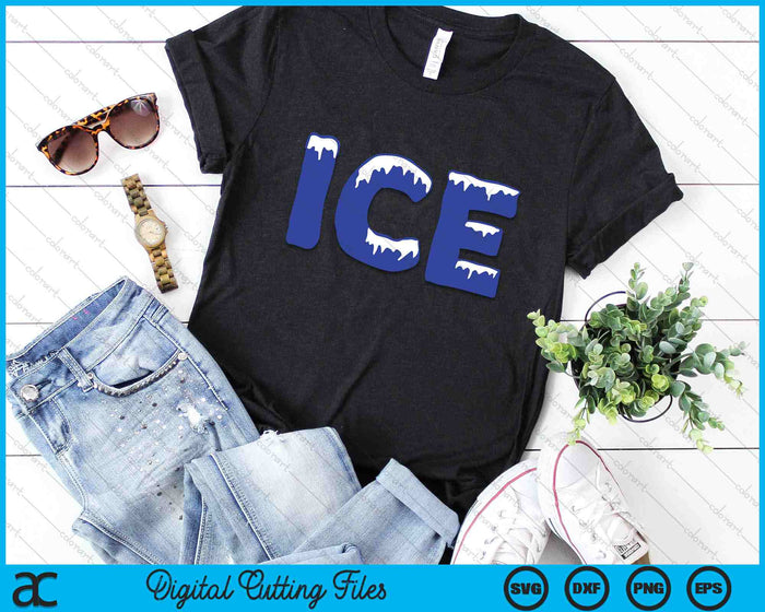 Ice And Baby Funny Halloween Costume SVG PNG Digital Cutting Files Ice And Baby Funny Halloween Costume SVG PNG Digital Cutting Files