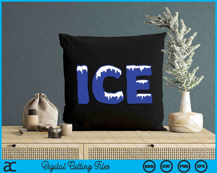 Ice And Baby Funny Halloween Costume SVG PNG Digital Cutting Files Ice And Baby Funny Halloween Costume SVG PNG Digital Cutting Files