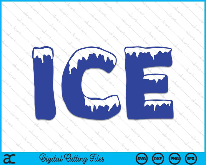 Hielo divertido familia Halloween traje hielo y bebé SVG PNG archivos de corte digital Hielo divertido familia Halloween traje hielo y bebé SVG PNG archivos de corte digital