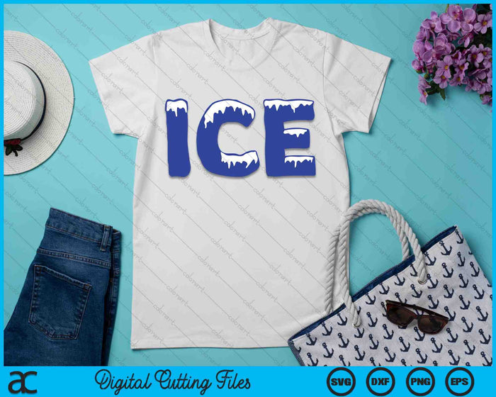 Hielo divertido familia Halloween traje hielo y bebé SVG PNG archivos de corte digital Hielo divertido familia Halloween traje hielo y bebé SVG PNG archivos de corte digital