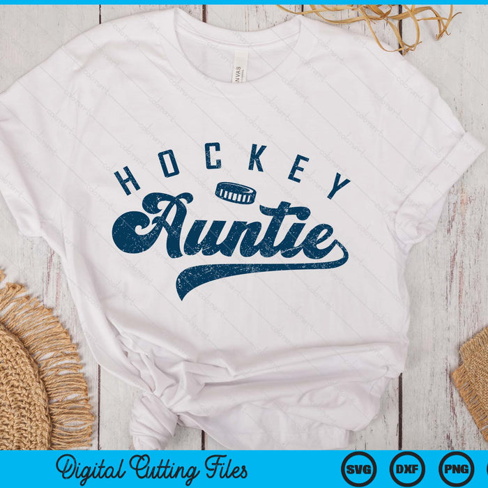 Ice Hockey Auntie Daddy Father's Day SVG PNG Digital Printable Files Ice Hockey Auntie Daddy Father's Day SVG PNG Digital Printable Files