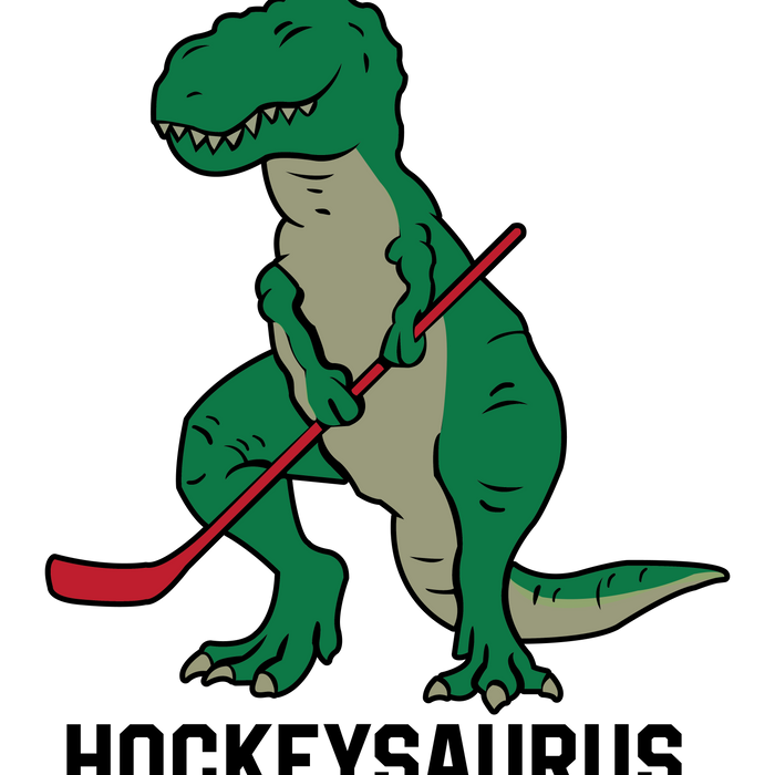 Ice Hockey Dinosaur Hockey Boy Kids Hockey Hockeysaurus SVG PNG Digital Cutting Files