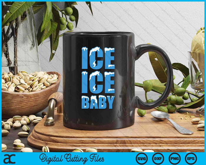 Ice Ice Baby Funny Family Halloween Costume Couples SVG PNG Digital Printable Files Ice Ice Baby Funny Family Halloween Costume Couples SVG PNG Digital Printable Files