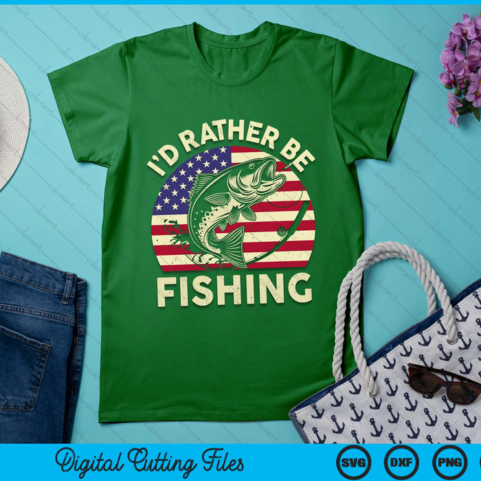 Id Rather Be Fishing Father Day Gift Men Boy Funny Bass Dad SVG PNG Digital Printable Files Id Rather Be Fishing Father Day Gift Men Boy Funny Bass Dad SVG PNG Digital Printable Files