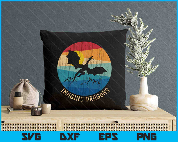Imagine Magical And Mythical Fantasy Dragons SVG PNG Digital Cutting Files Imagine Magical And Mythical Fantasy Dragons SVG PNG Digital Cutting Files