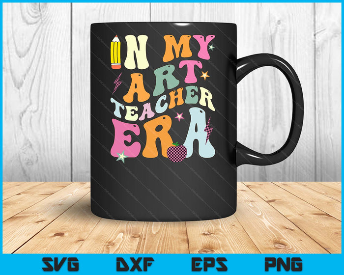 In My Art Teacher Era Retro Groovy Artist Painting Vintage SVG PNG Digital Cutting Files In My Art Teacher Era Retro Groovy Artist Painting Vintage SVG PNG Digital Cutting Files