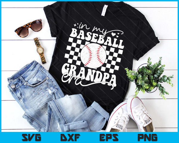 In My Baseball Grandpa Era Funny SVG PNG Digital Printable Files