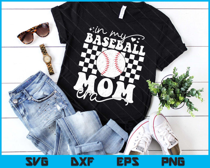 In My Baseball Mom Era Funny Baseball SVG PNG Digital Printable Files In My Baseball Mom Era Funny Baseball SVG PNG Digital Printable Files