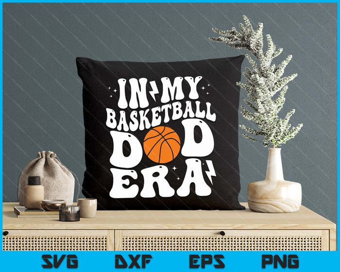 In My Basketball Dad Era Cute Groovy Basketball SVG PNG Digital Printable Files In My Basketball Dad Era Cute Groovy Basketball SVG PNG Digital Printable Files