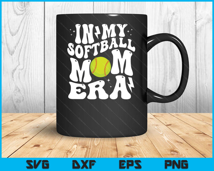 In My Softball Mom Era Cute Groovy Softball SVG PNG Digital Printable Files In My Softball Mom Era Cute Groovy Softball SVG PNG Digital Printable Files