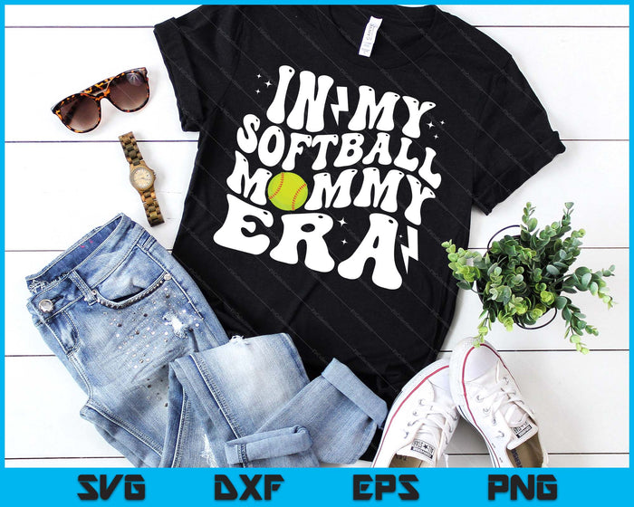 In My Softball Mommy Era Cute Groovy Softball SVG PNG Digital Printable Files In My Softball Mommy Era Cute Groovy Softball SVG PNG Digital Printable Files
