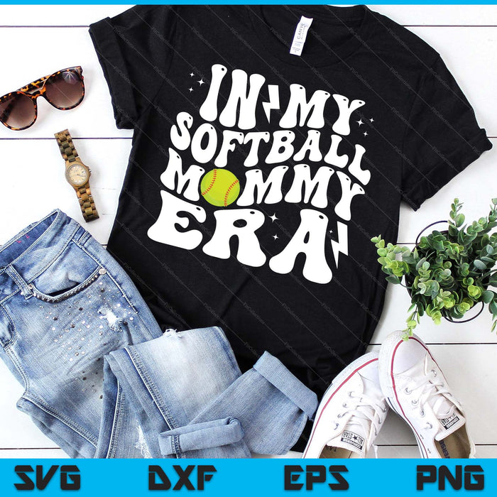 In My Softball Mommy Era Cute Groovy Softball SVG PNG Digital Printable Files In My Softball Mommy Era Cute Groovy Softball SVG PNG Digital Printable Files