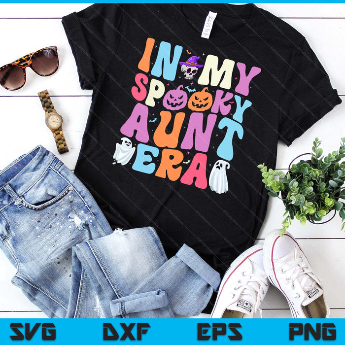 In My Spooky Aunt Era Halloween Groovy SVG PNG Digital Cutting File In My Spooky Aunt Era Halloween Groovy SVG PNG Digital Cutting File