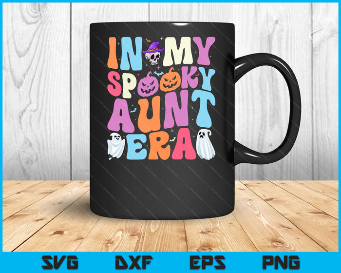 In My Spooky Aunt Era Halloween Groovy SVG PNG Digital Cutting File In My Spooky Aunt Era Halloween Groovy SVG PNG Digital Cutting File