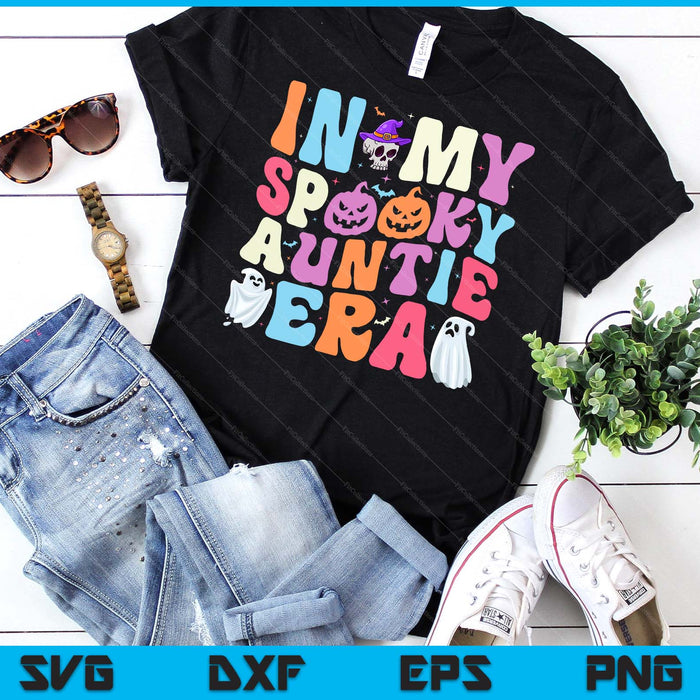 In My Spooky Auntie Era Halloween Groovy SVG PNG Digital Cutting File In My Spooky Auntie Era Halloween Groovy SVG PNG Digital Cutting File