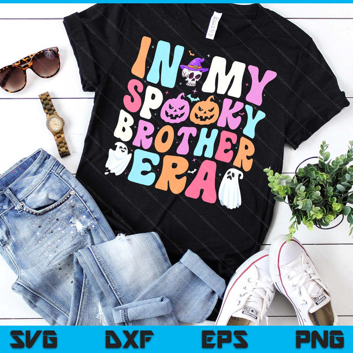 In My Spooky Brother Era Halloween Groovy SVG PNG Digital Cutting File In My Spooky Brother Era Halloween Groovy SVG PNG Digital Cutting File