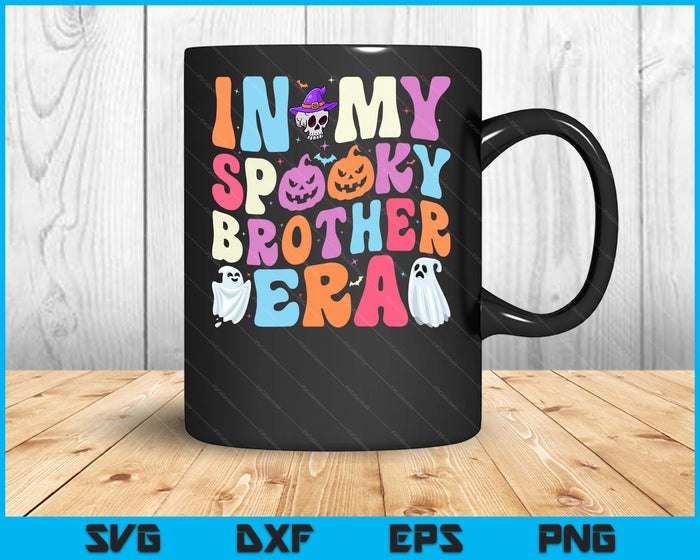 In My Spooky Brother Era Halloween Groovy SVG PNG Digital Cutting File In My Spooky Brother Era Halloween Groovy SVG PNG Digital Cutting File