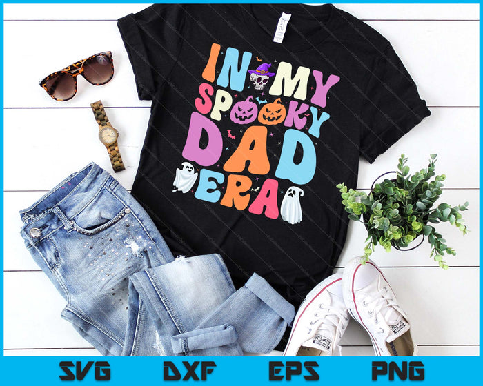 In My Spooky Dad Era Halloween Groovy SVG PNG Digital Cutting File In My Spooky Dad Era Halloween Groovy SVG PNG Digital Cutting File