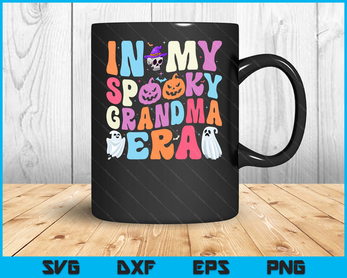In My Spooky Grandma Era Halloween Groovy SVG PNG Digital Cutting Files In My Spooky Grandma Era Halloween Groovy SVG PNG Digital Cutting Files