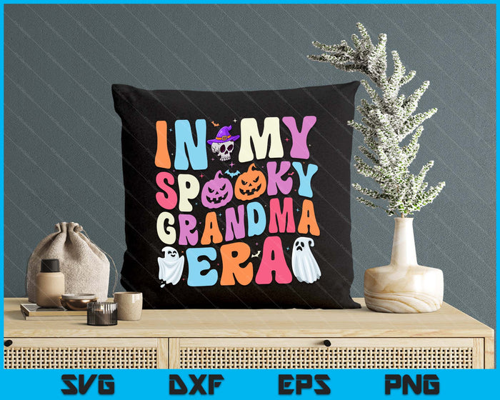 In My Spooky Grandma Era Halloween Groovy SVG PNG Digital Cutting Files In My Spooky Grandma Era Halloween Groovy SVG PNG Digital Cutting Files