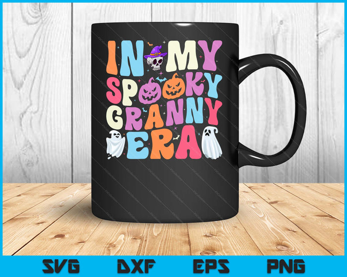 In My Spooky Granny Era Halloween Groovy SVG PNG Digital Cutting File In My Spooky Granny Era Halloween Groovy SVG PNG Digital Cutting File