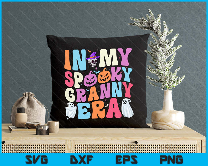 In My Spooky Granny Era Halloween Groovy SVG PNG Digital Cutting File In My Spooky Granny Era Halloween Groovy SVG PNG Digital Cutting File